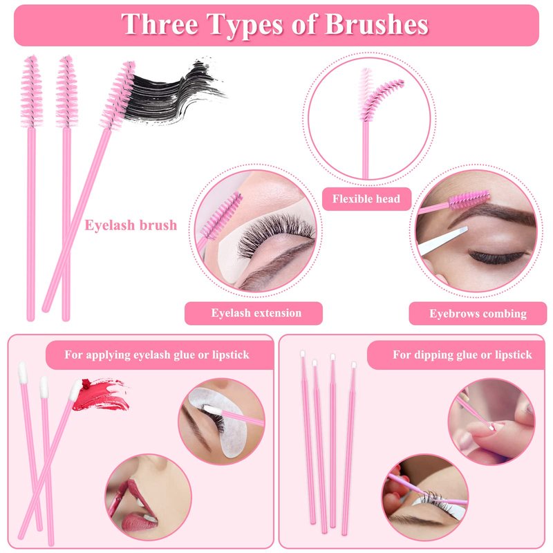 Lash Extension Kit for Beginners, Professional Eye Lashes Extension Kit with Everything: Lash Mannequin Head, Individual Eye Lashes, Glue, Tweezers Lash Extension Supplies for Training Makeup Practice