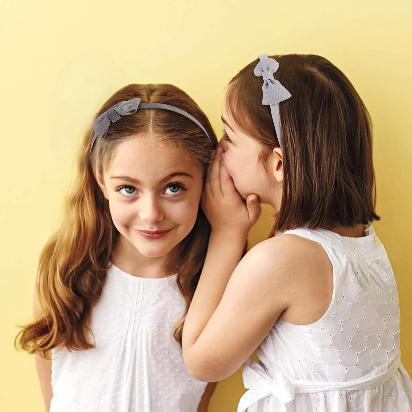 Toddler Headbands with Bows - Soft, Cute Hair Accessories for Girls (10pcs)