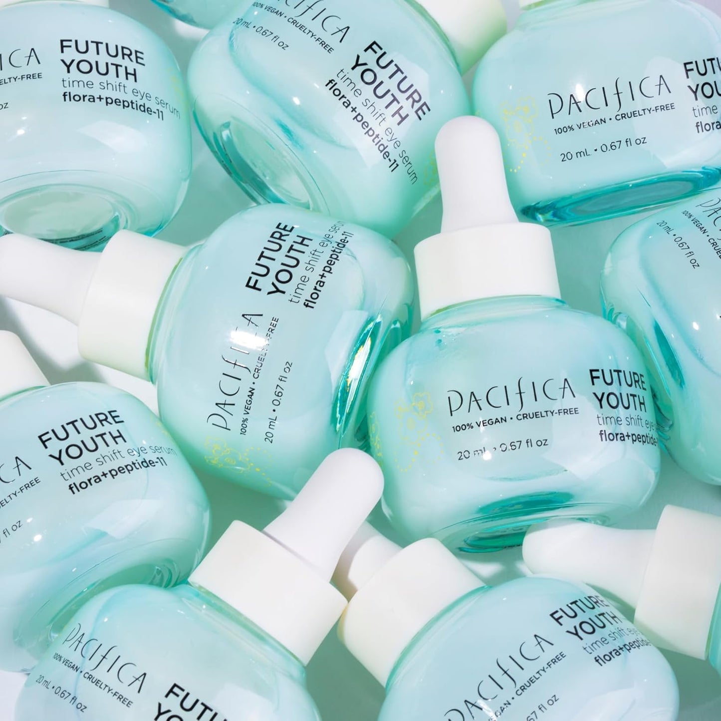 Pacifica Glow Baby Brightening Eye Cream – Vitamin C Under Eye Cream for Dark Circles & Puffiness, Caffeine-Infused Eye Brightener for Tired Eyes Fragrance-Free 0.5 oz Clean Vegan Dermatologist Tested