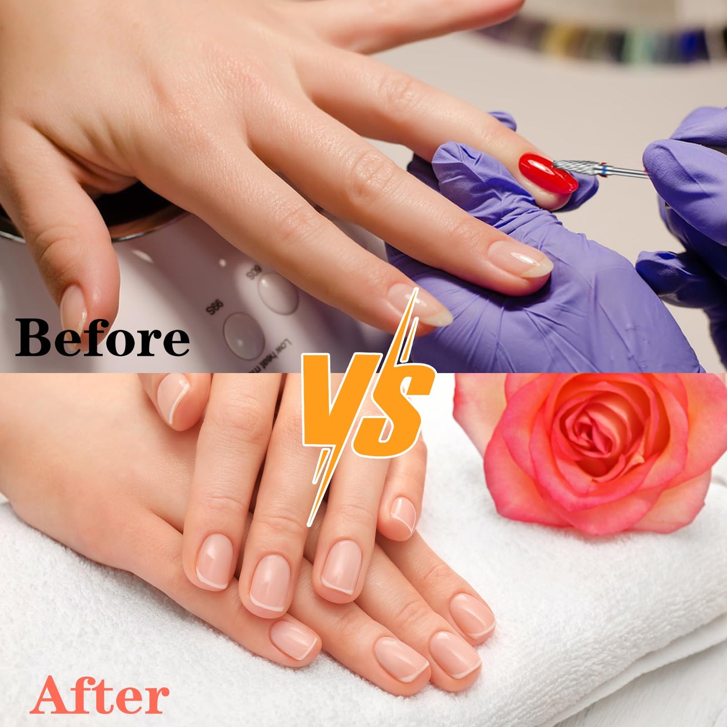 YUXIANLB Nail Drill Bits Set Tungsten Steel Nail Bits 1.77 Inches Diamond Cuticle Electric Nail File 6Pcs Nail Art Tools Sanding Bit Set Carbide Remover Bits For Manicure Pedicure Home Salon DIY Apply
