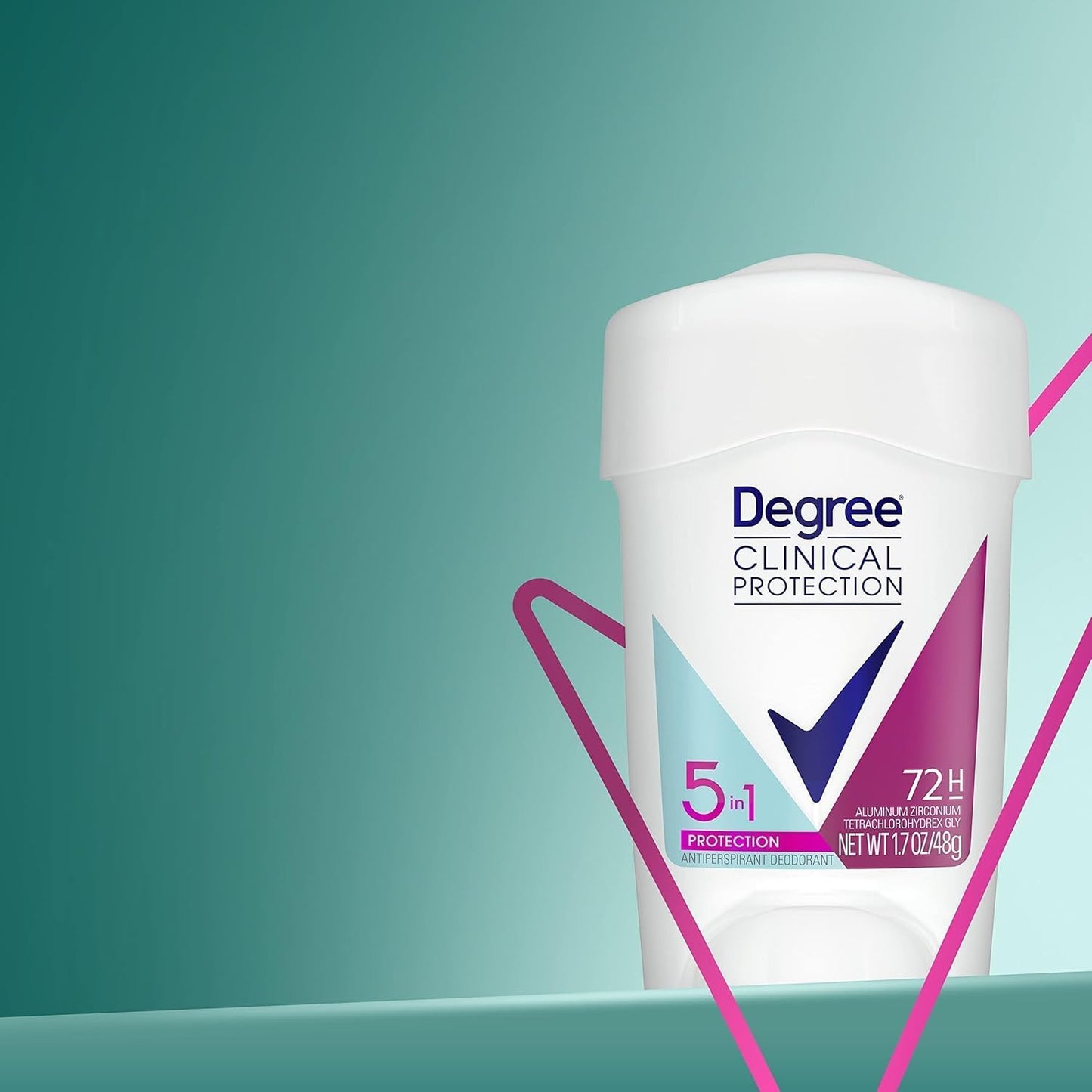 Degree Advanced Protection Antiperspirant Deodorant Sheer Powder for 72-Hour Sweat & Odor Control for Women, with Body Heat Activated Technology, 2.6 oz