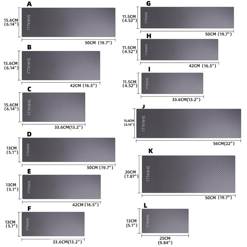 Balayage board from SHKALLI, a hair coloring tool for professional salons and hairdressers - hair coloring board coloring dyeing board.(Matte Black)(Matte B156420TY5)