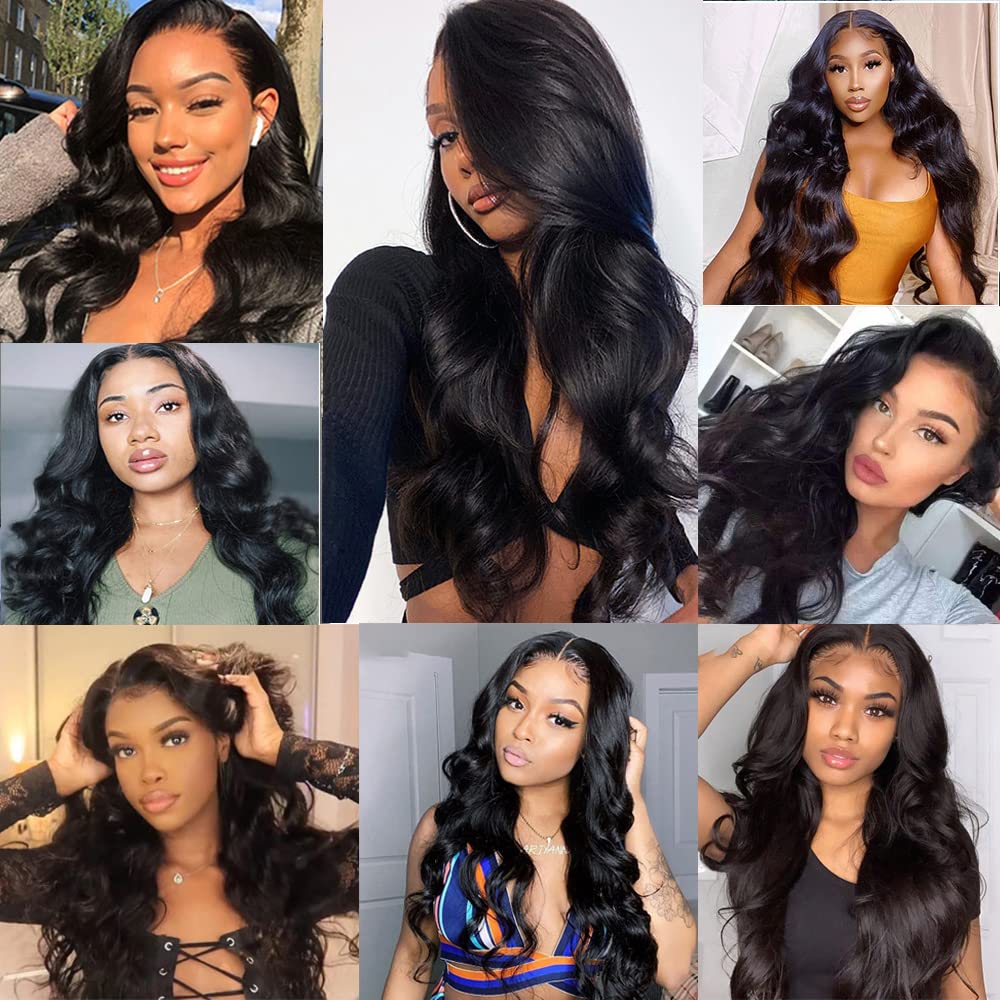 Tape in Hair Extensions Human Hair Body Wave Real Human Hair for Black Women Skin Weft Adhesive Glue in Extensions 14Inch 20 PC 50G/Set Double Sided Tape in Extensions 40-60 PCS Suggested