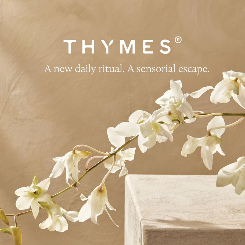 Thymes Restorative Hand Cream for Women & Men - Moisturizing Hand Cream Travel Size - Notes of Bergamot, Lemon, Orange Flower, Lotus, & Sandalwood - Skin Care (Bergamot Nectar, 1.9 fl oz)