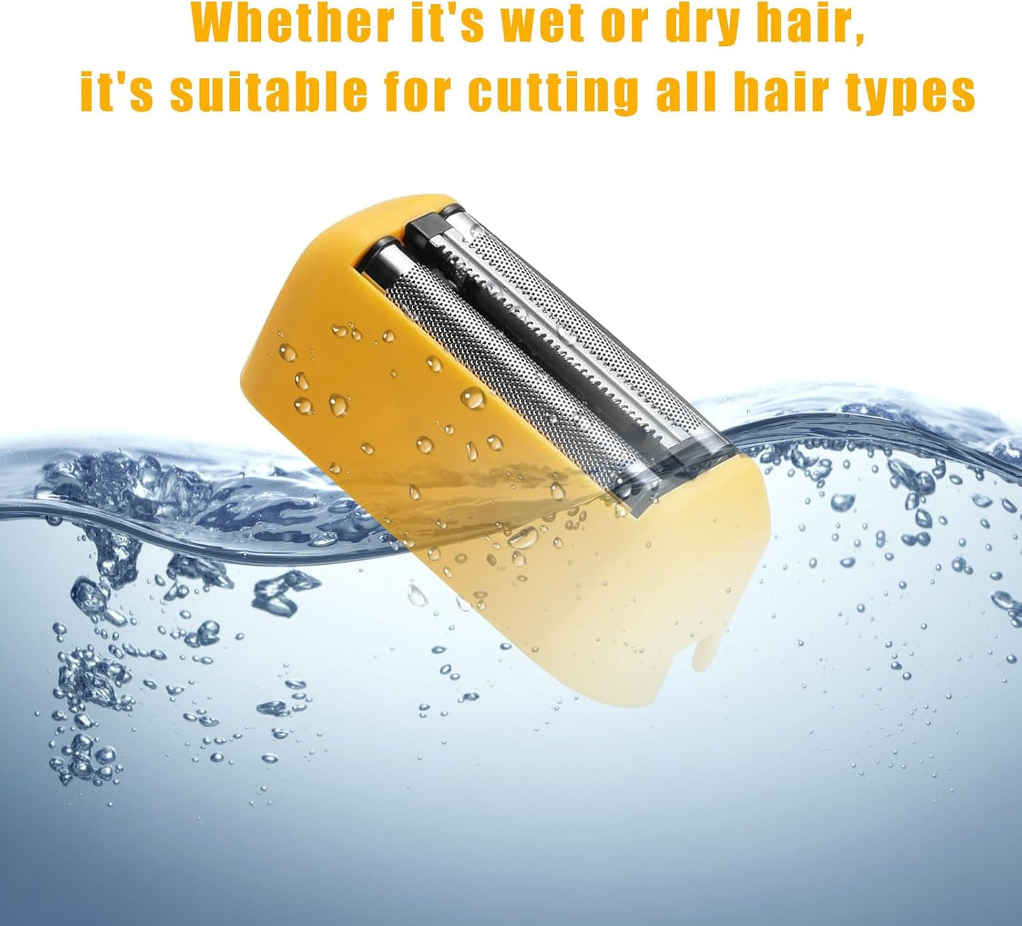 Replacement Foils & Cutters for Wahl 7061 Shaver - 2 Pack Compatible with Model 7045-100