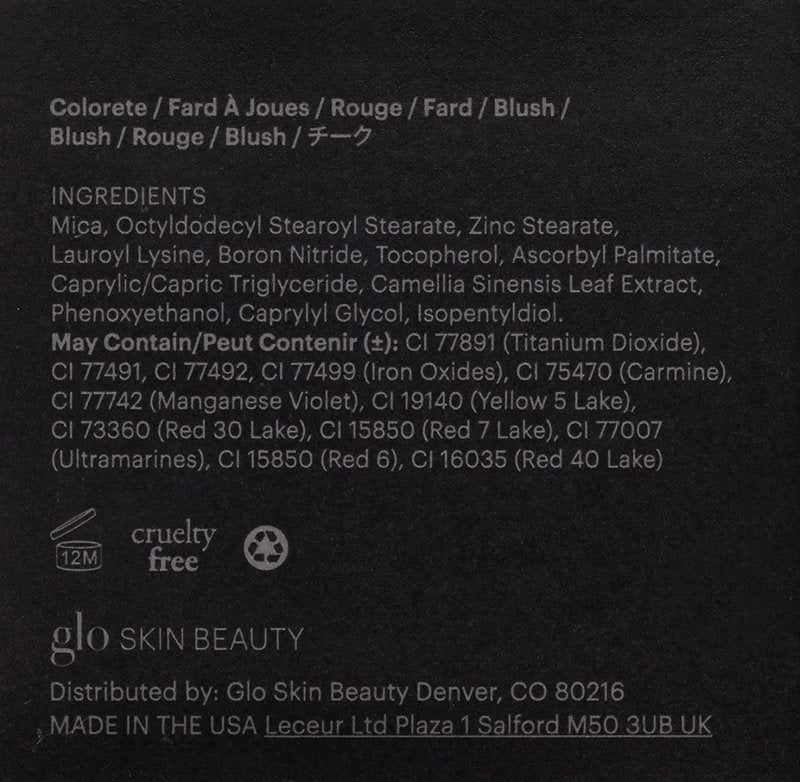 Glo Skin Beauty Blush (Melody) - Pressed Powder Blush for Cheeks, High Pigment Mineral Face Makeup Creates a Natural, Healthy Glow