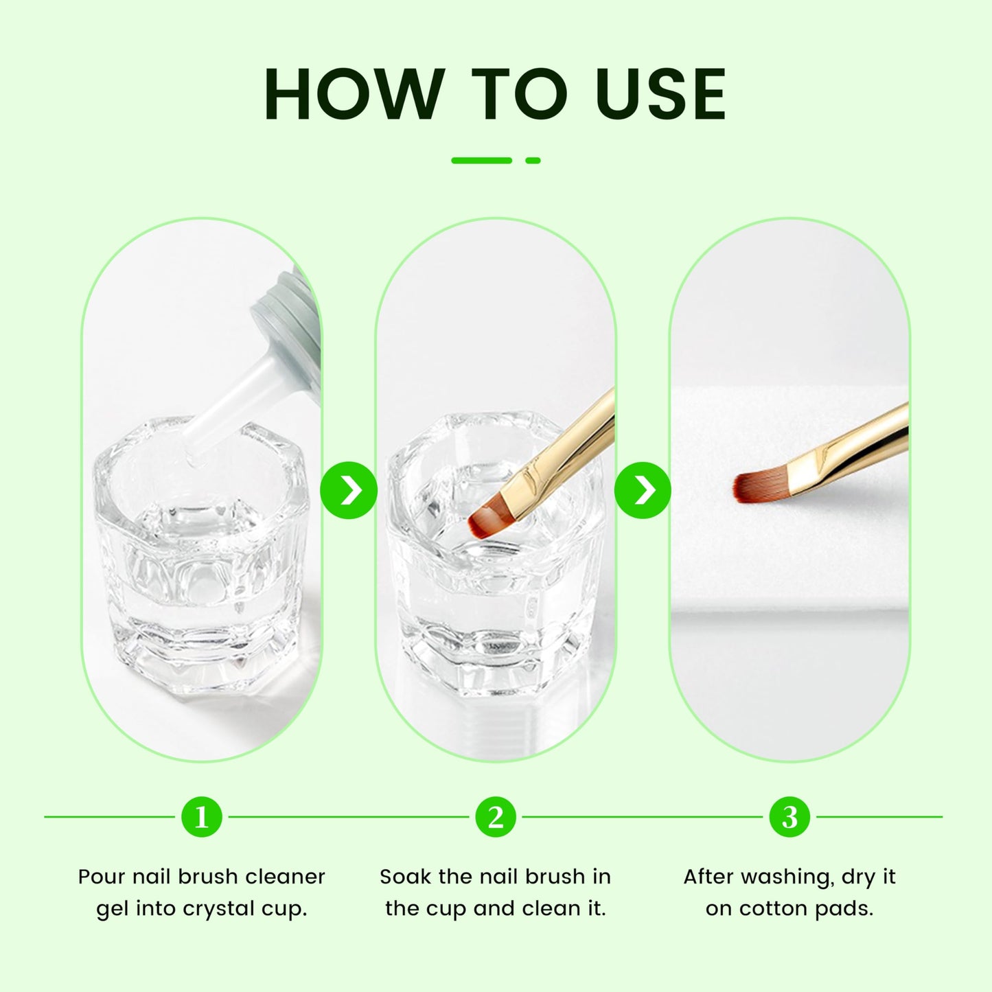 AIJIMEI Nail Brush Cleaner 120ml Acrylic Nail Brush Cleaner kit for Efficient Nail Art Brush Cleaning Quick Gel Removal Suitable for Professional and Home