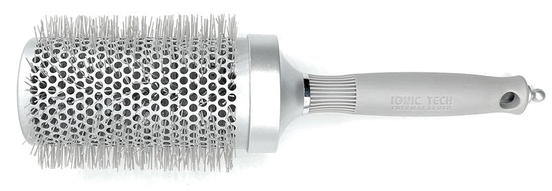 Long Barrel Ceramic Ionic Thermal Hair Brush - 3.75 Inch for Effortless Styling