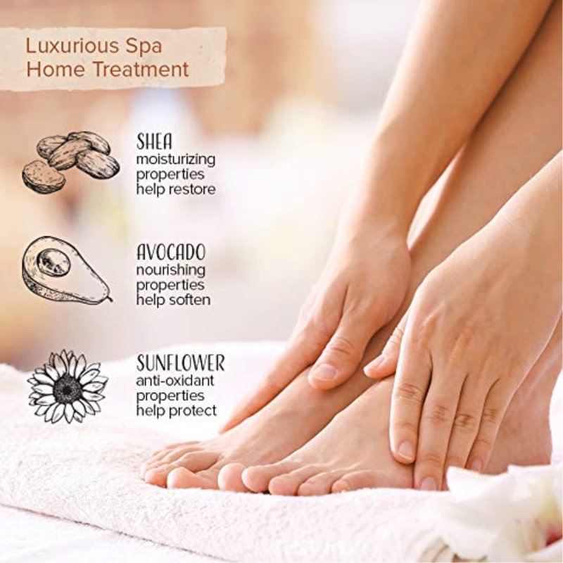 Nu-pore Moisturizing Socks – Feet Masks for Dry Skin & Moisturizer for Cracked Feet Treatment with Shea Butter, Jojoba Oil, Aloe Vera to Help Repair & Soothe Extra Dry Skin, 2 Socks per Pack (12 pack)