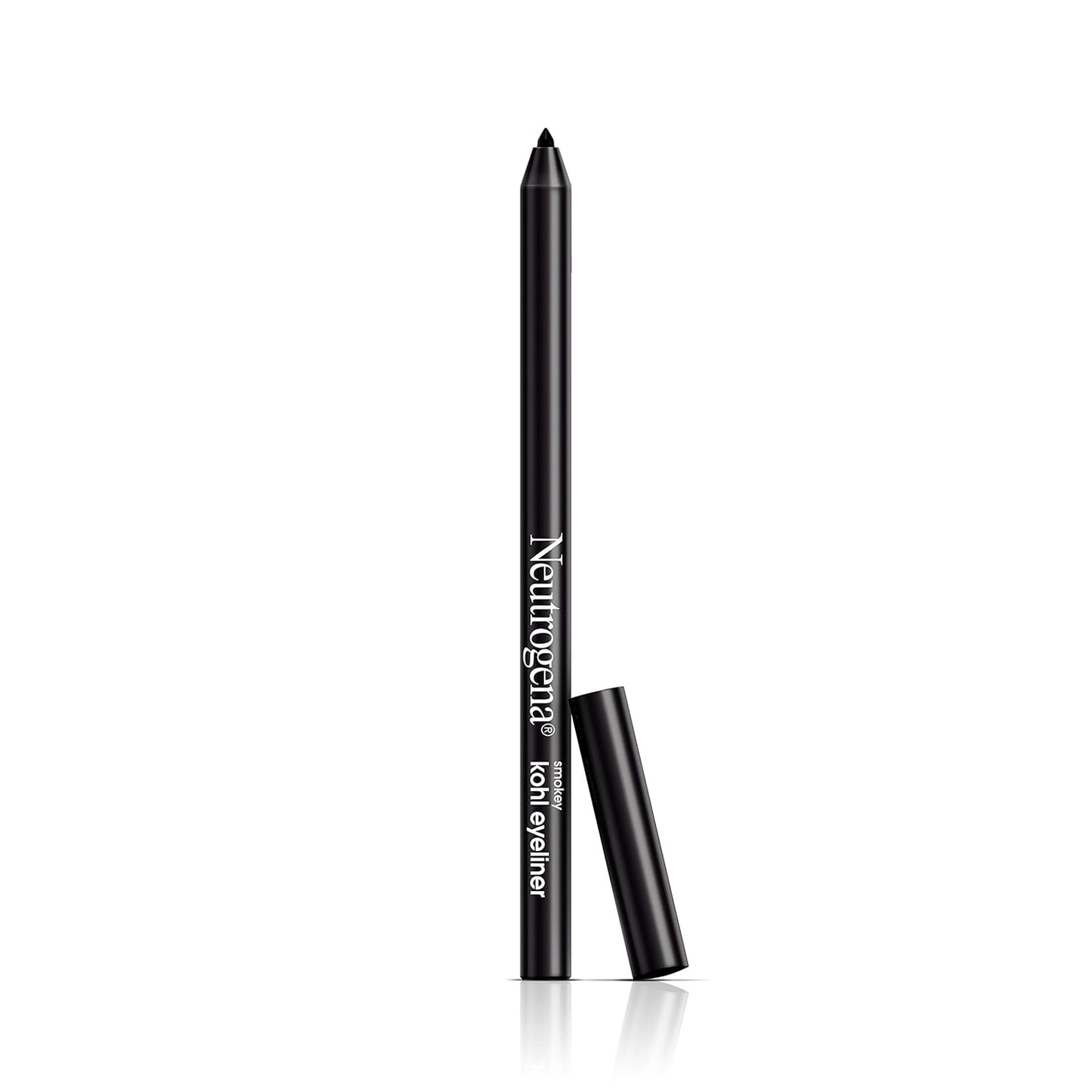Neutrogena Smokey Kohl Eyeliner - Water-Resistant, Smooth-Gliding Makeup | Jet Black, 0.014 oz