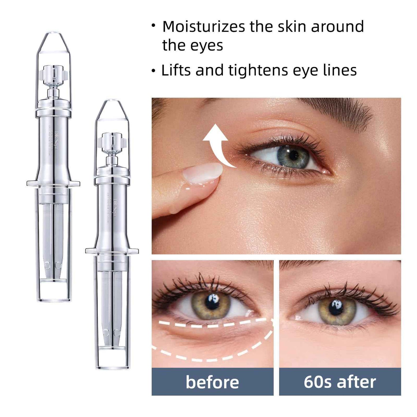 Tpyag Eye Cream, for Dark Circles and Puffiness - Hydrating Under Eye Treatment, Smoothing Fine Lines, Lightweight Eye Contour Cream for Men and Women