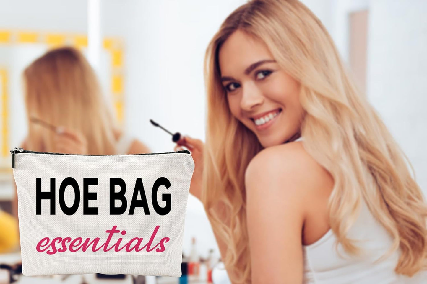 Funny Gift Pack for Women | Unique Makeup Travel Bag for Birthdays & Weekend Fun
