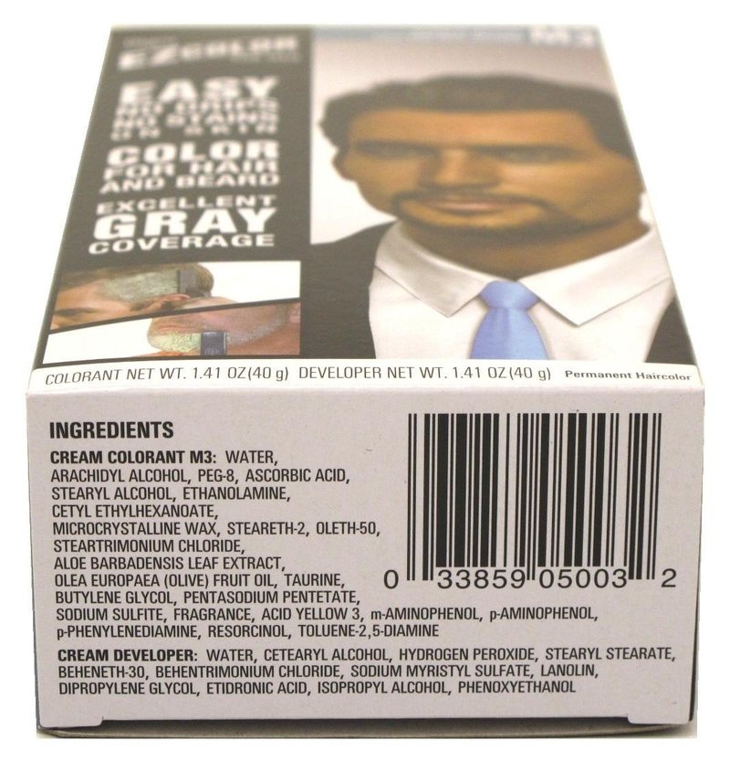 Bigen Ez Color For Men, Real Darkest Brown 1 ea (Pack of 3)