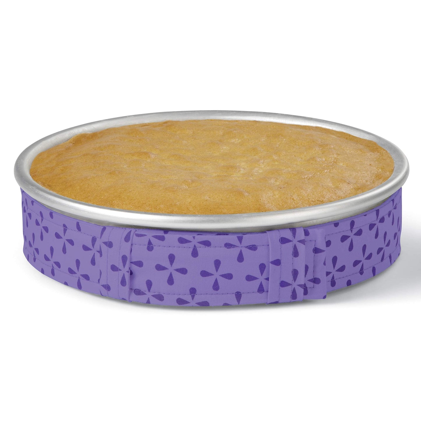 Wilton Bake Even Cake Strips, Prevents Domed Tops & Cracked Edges for Moist, Level Cakes, Fits 8-Inch & 10-Inch Round Cake Pans, 2-Piece Set