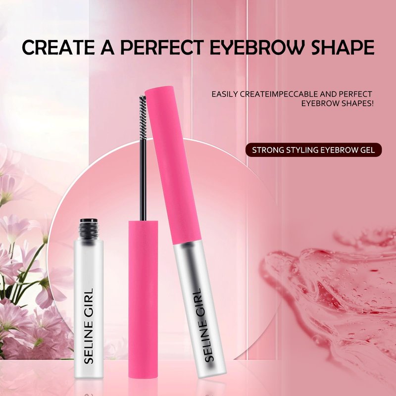 Eshioh Clear Eyebrow Gel, Waterproof, Lightweight Formula, Non-Irritating Ingredients, Natural Hold, Smudge-Resistant, Travel-Friendly #01