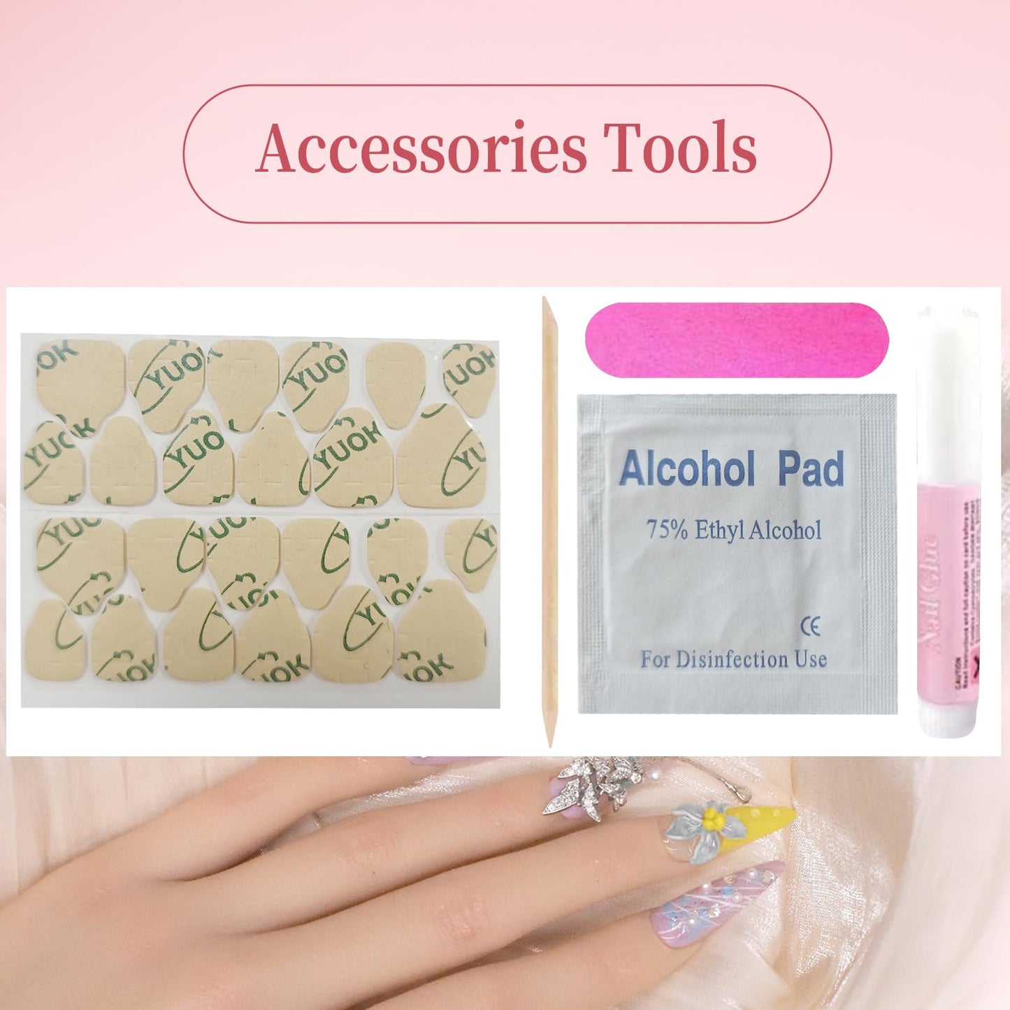 Press on Nails Handmade Nails 10Pcs Oil Painting Style Hand-painted Van Gogh Starry Night Manual Press on Nails for Women Party Holiday Photo 40mm Long Size S