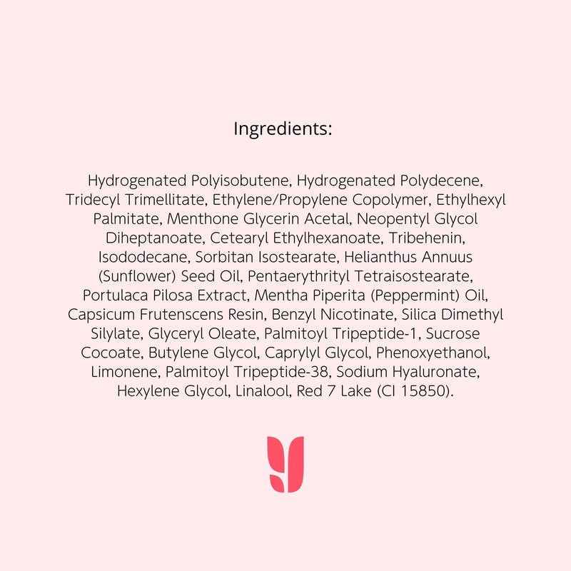 Younique Moodstruck Hottie Lip Plumper | Pale Pink Gloss with Collagen Peptides & Sodium Hyaluronate | Hydrating Lip Gloss for Fuller-Looking Lips | Makeup for Women