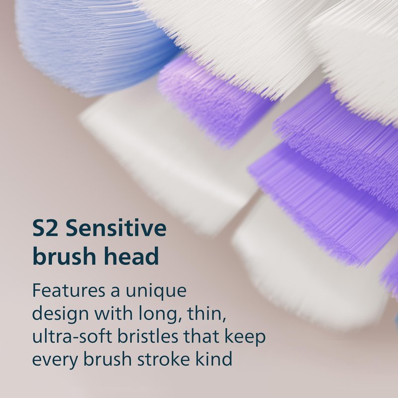 Philips Sonicare 6700 Series Electric Toothbrush, Pressure Sensor, 9 Brushing Settings, SmarTimer, BrushPacer, 21-Day Runtime, Travel Case, for Gum Health & Sensitive Teeth, White, HX7410/07
