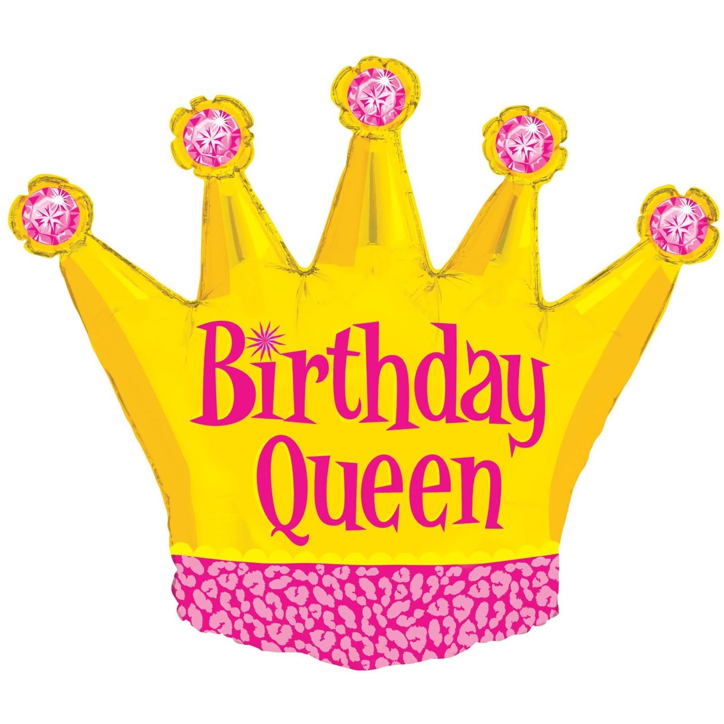 Betallic 85348P Birthday Queen, 36", Multicolored
