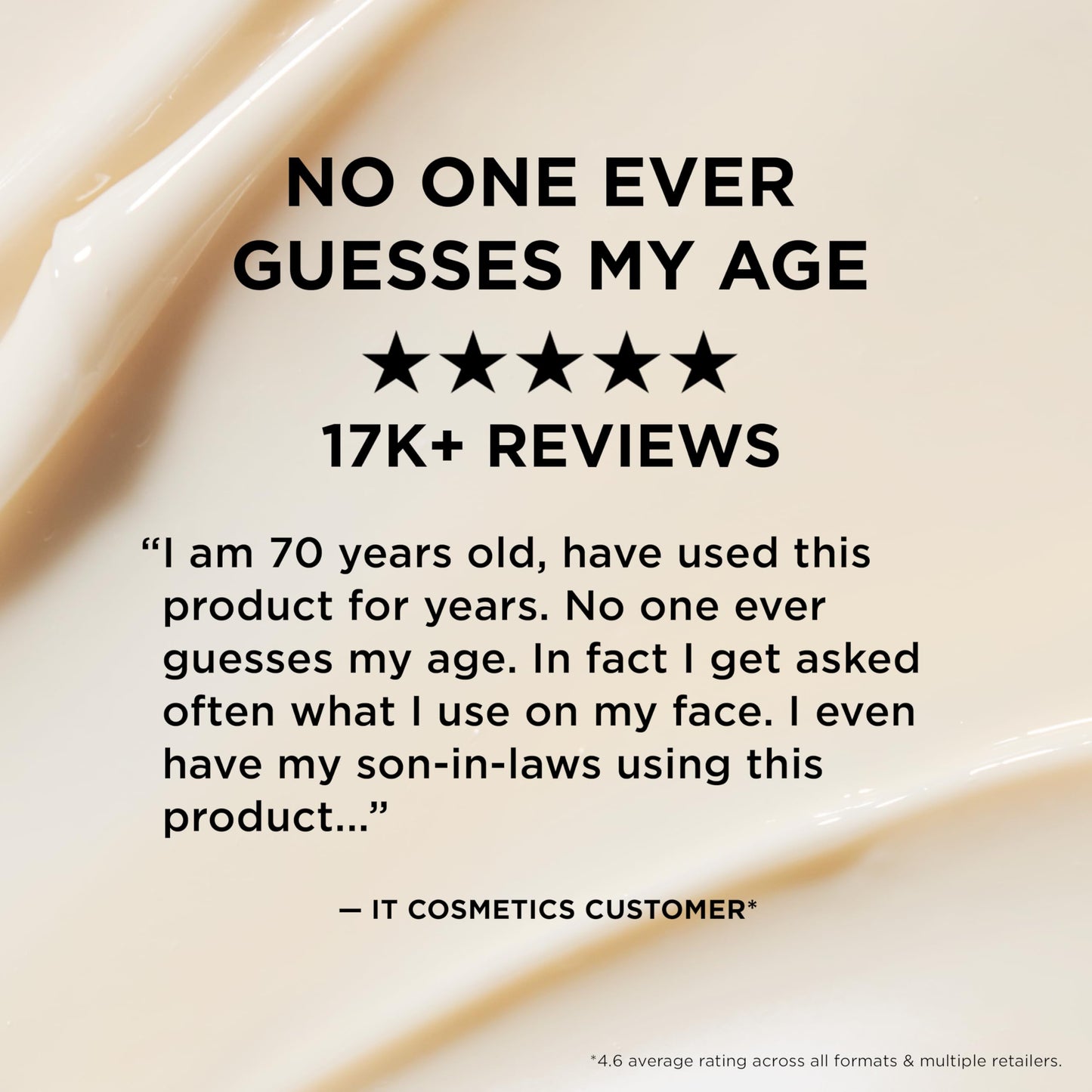 IT Cosmetics Confidence in a Cream - Anti Aging Face Moisturizer, Visibly Reduces Fine Lines & Wrinkles, Up To 48H Hydration, Repairs Skin Barrier, Squalane & Ceramides - 2 fl oz
