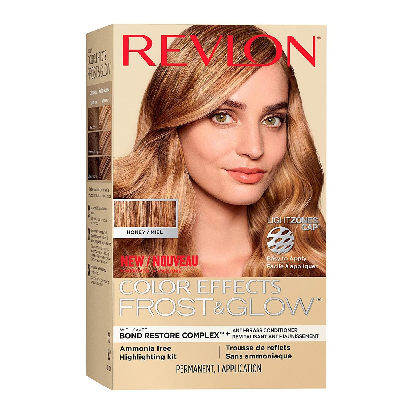 Revlon Color Effects Highlighting Kit, Permanent Hair Dye, For Balayage, Frosting, & Ombre Styling, Ammonia & Paraben Free, 20 Blonde, 8 Oz (Pack of 1)