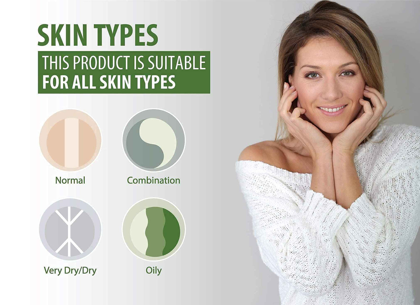 Vitamin C Serum For Face With Hyaluronic Acid: Brightening Treatment & Dark Spot Remover For Face Reduces Blemishes & Wrinkles (2oz)