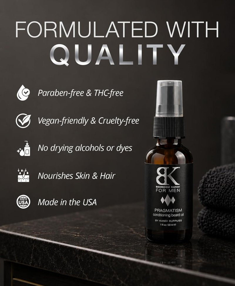 Beard Oil for Men - Ultra-Nourishing Argan & Hemp Conditioner - Soft, Smooth Finish | 1 Fl Oz - Warm Patchouli & Sandalwood