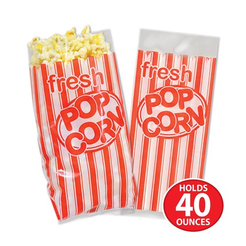 Popcorn Bags 25 Pack