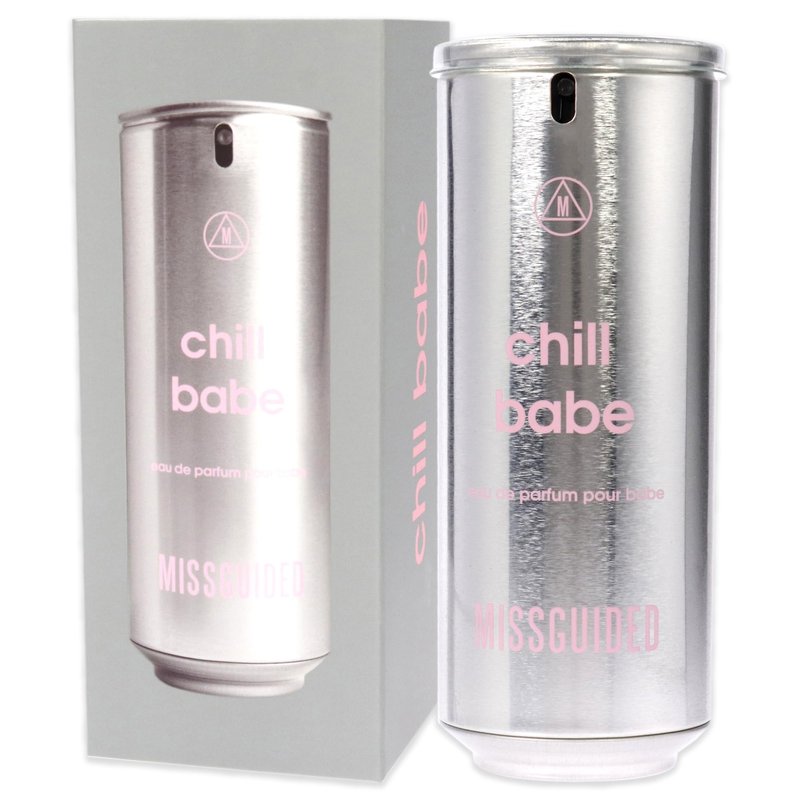 Missguided Chill Babe - Chypre Floral Fragrance For Women - Opens With Notes Of Sorbet, Citruses And Pear - Middle Notes Of Rose, Cyclamen And Jasmine - Exotic Incense Fusion - Edp Spray - 2.7 Oz