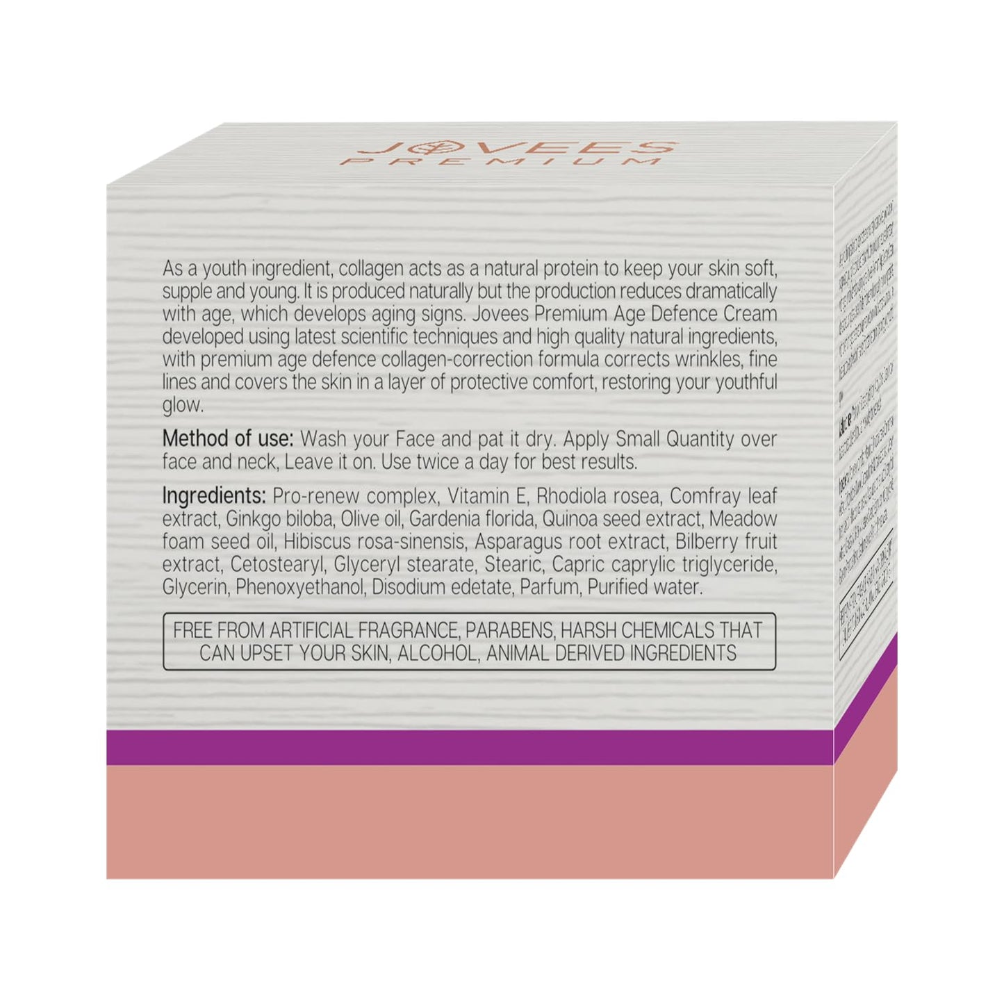 Jovees Premium Age Defense Cream, 50g