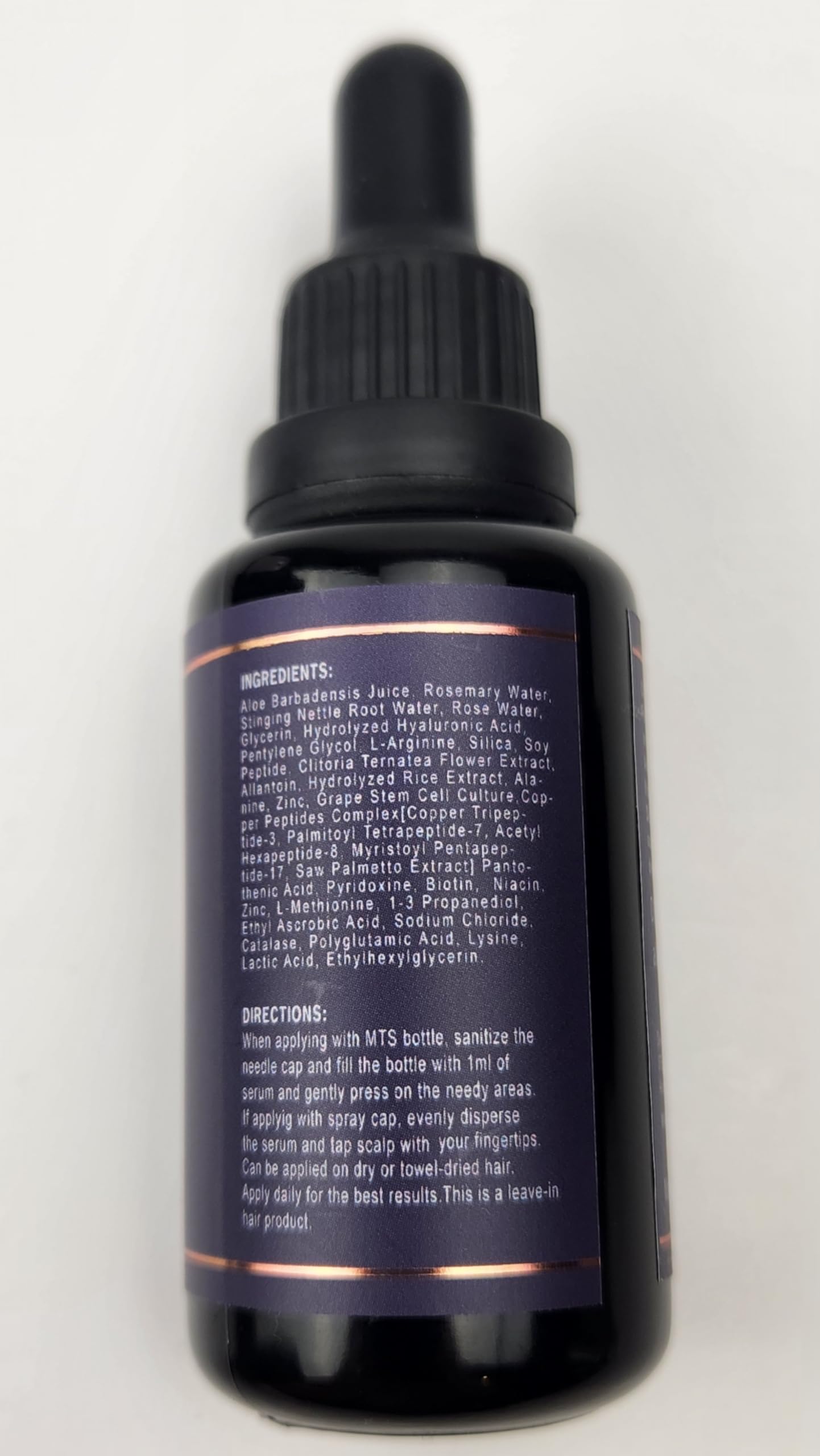 BIOCELLMED Copper Peptide Absolute GROW® Scalp Serum with Copper Peptides and Plant Stem Cells for Hair, 1.05 oz