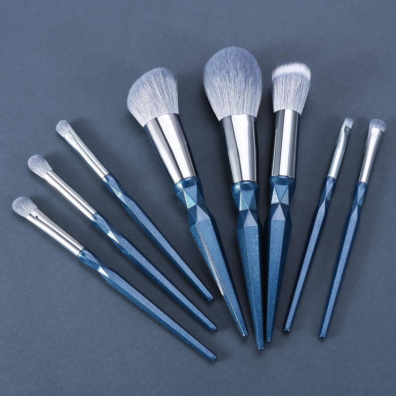 ENZO KEN Pink Portable Eye Shadow Brush Set, Vegan Eyeshadow Brushes Set, Small Nose Contour Brush, Diamond Eyeshadow Brush, Eyeshadow Blending Brush, Colorful Eye Makeup Brushes Set Professional.