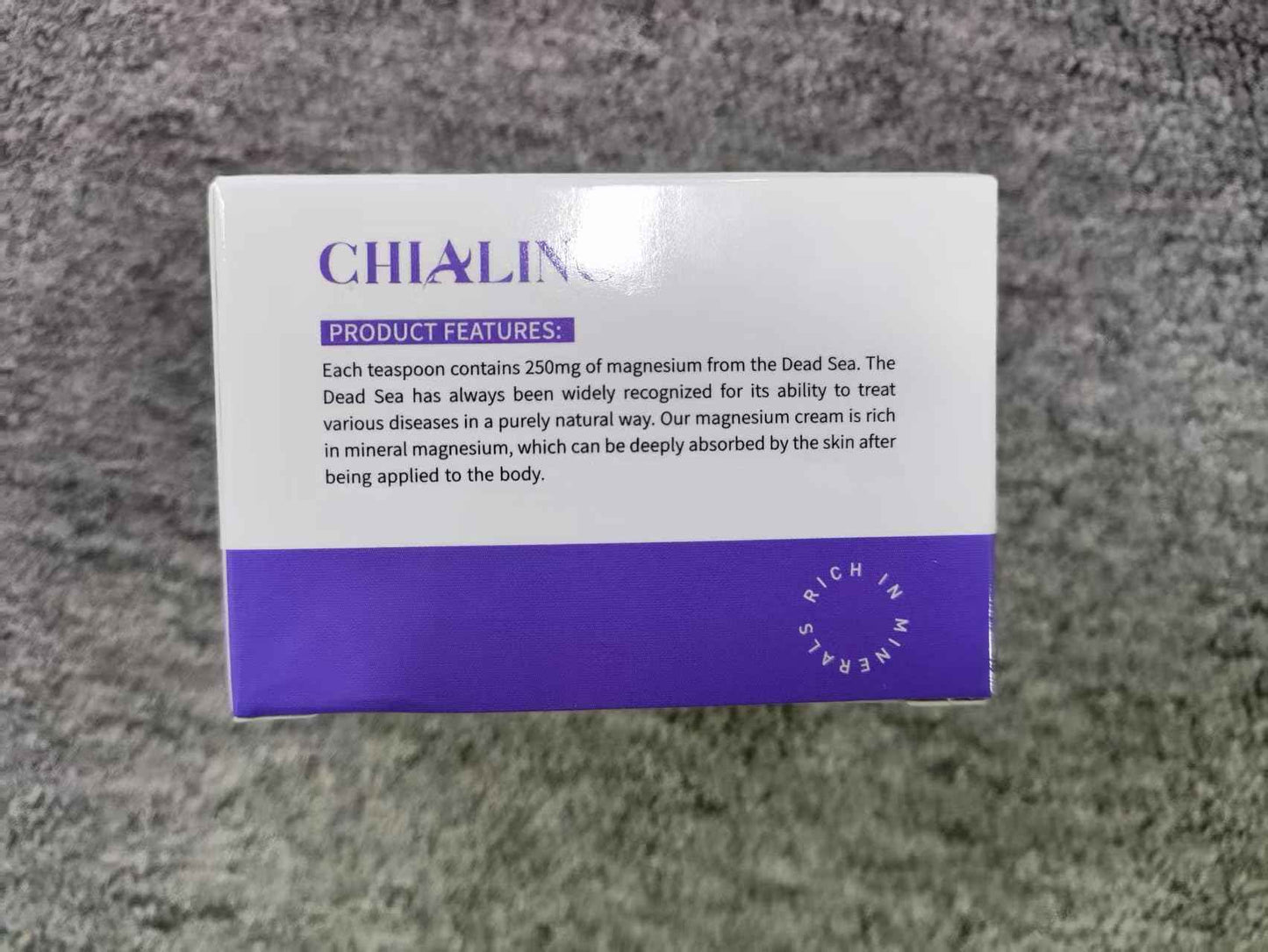 DeadMagnesium Cream, Magnesium Lotion from The Dead Sea - Natural Ingredients - Made in USA - Use Day and Night, Lavender Magnesium Cream, 4 oz