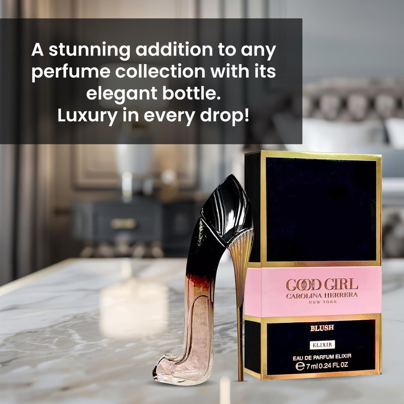 Good Girl Blush Elixir by Carolina Herrera Perfume for Women Mini Travel EDP Splash 0.24 oz