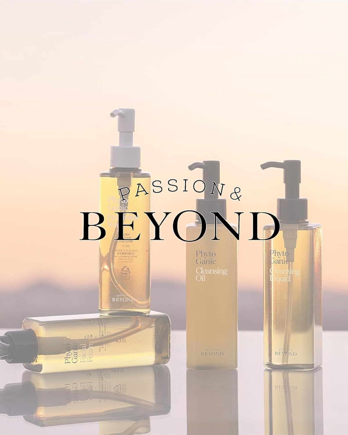 BEYOND Phytoganic Cleansing Liquid - Vegan Korean Face Wash | 6.8 fl oz, Gentle All-in-One Cleanser