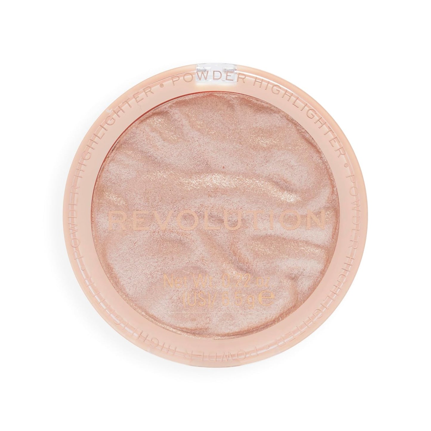 Revolution, Reloaded Pressed Powder Highlighter, Intensely Pigmented for a High Impact Dewy Finish, Dare to Divulge, 0.22 Oz