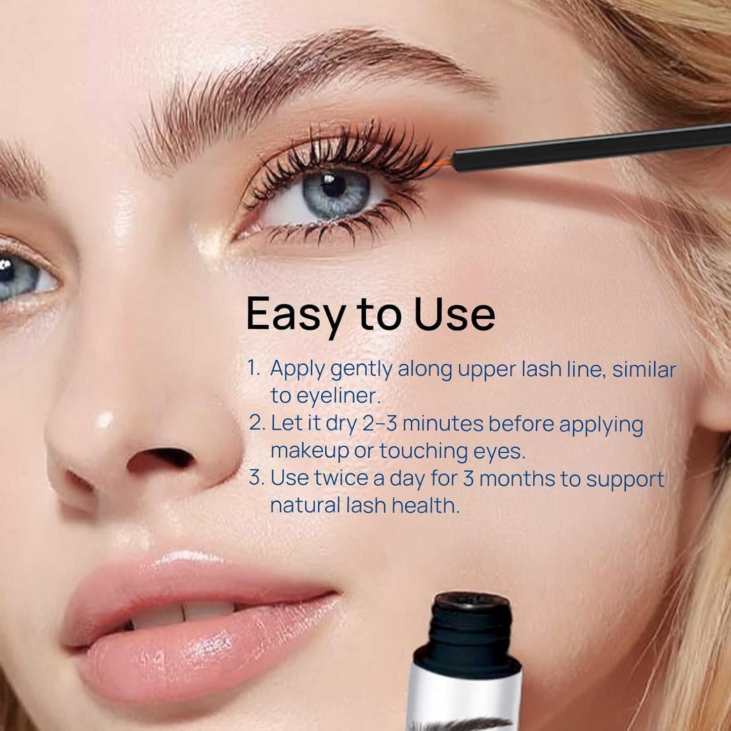 Lash Serum for Thicker, Longer Eyelashes & Brows - Vegan, Nourishing Formula | 5ml