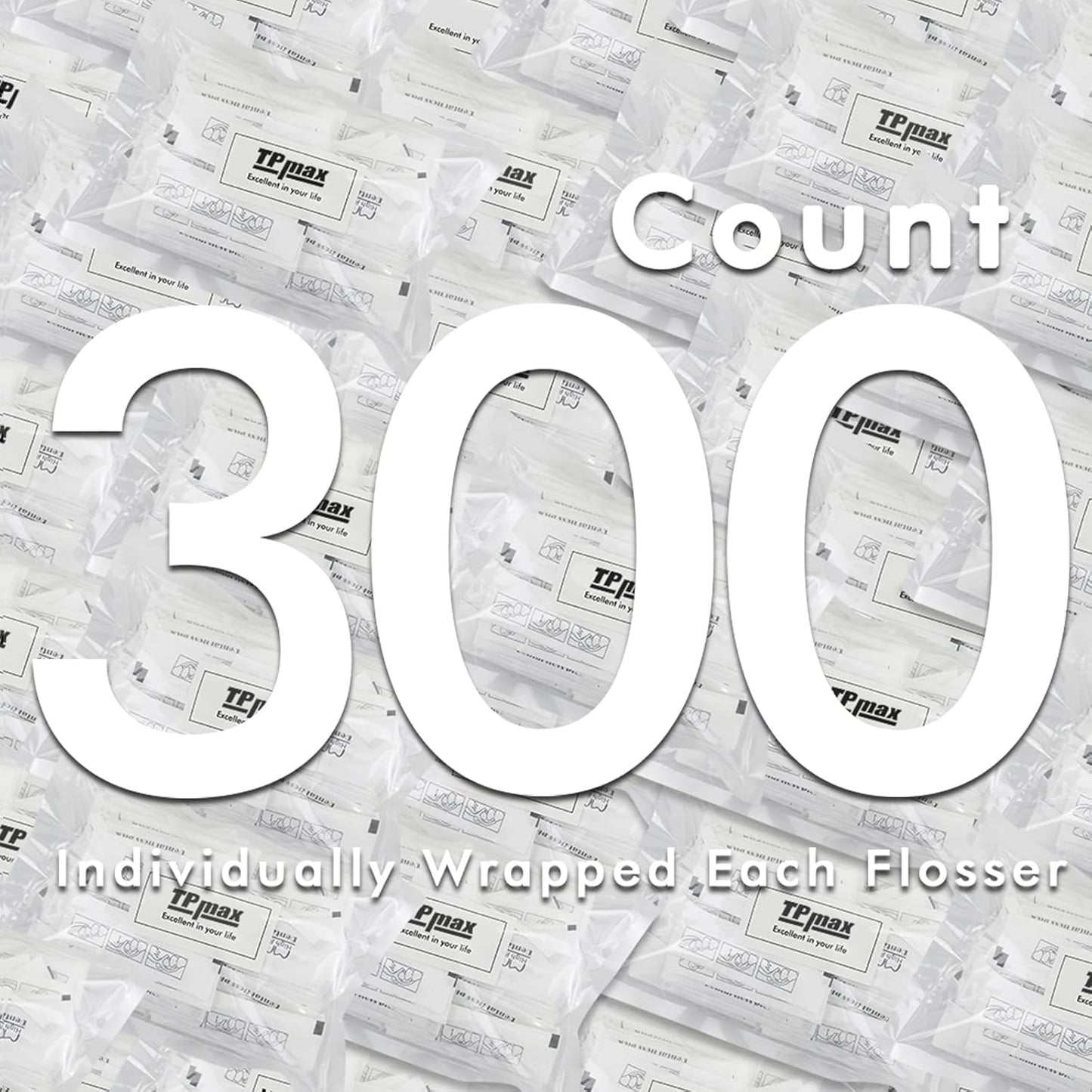 150 Count Dental Flossers Each Individually Wrapped, Floss Singles Bag, Travel Hotel Restaurant Office Car Dental Floss, Floss Picks Oral Care Teeth Clean Flat Wire