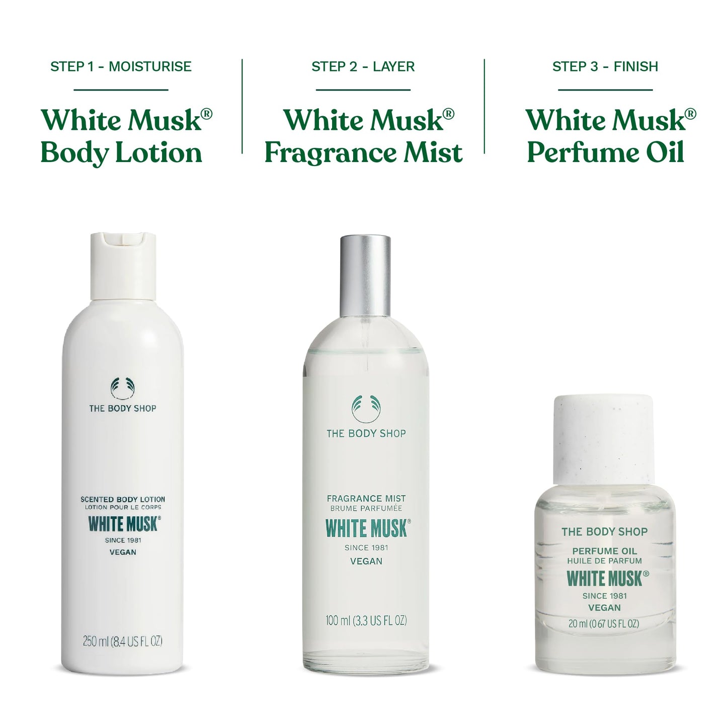 The Body Shop White Musk Body Lotion | Floral & Clean Scented Skin Cream with Cruelty Free Musk | Softens Dry Skin, 250 ml / 8.4 oz