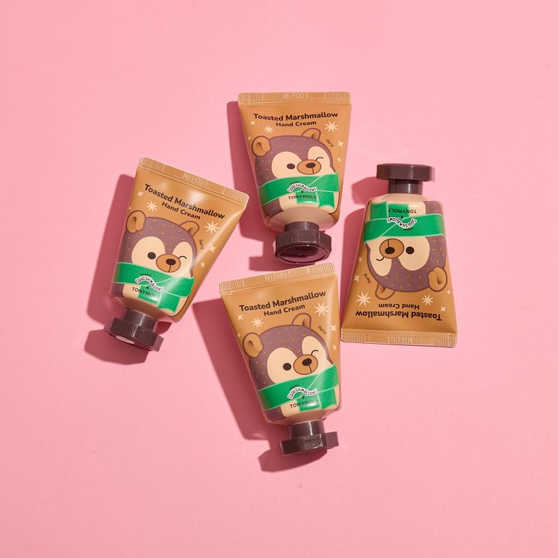 TONYMOLY x Squishmallows Holiday Hand Cream Set | Limited Edition Moisturizing Hand Cream Trio with Junie Banana, Hans Toasted Marshmallow & Ethel Peppermint Mocha | Soft, Hydrated Hands