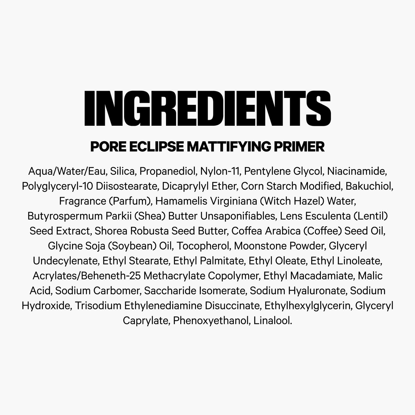 Milk Makeup Pore Eclipse Mattifying Primer – Blurs Pores, Controls Shine + Holds Makeup for Up to 12 Hours – Creates a Smooth, Even Base for a Soft, Long-Lasting Matte Finish – 0.68 oz