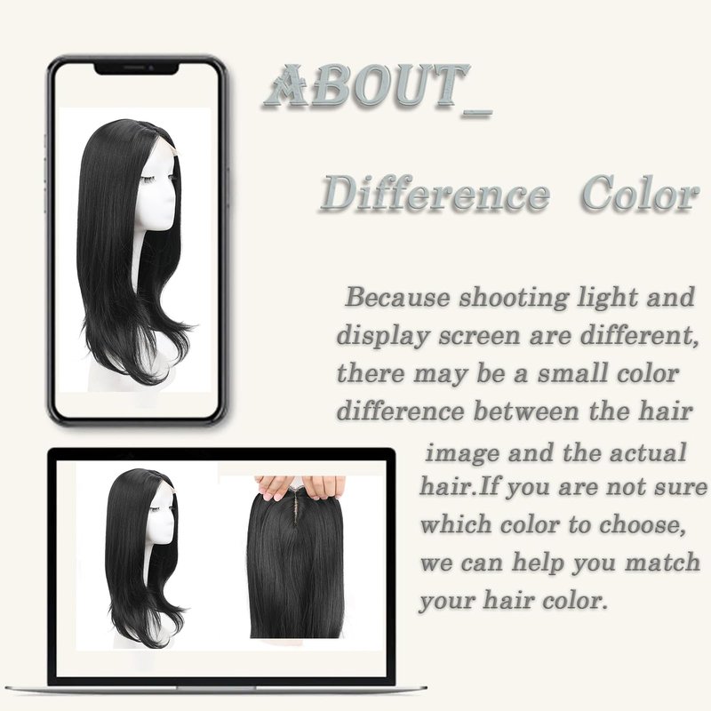 Lumhun 20Inch Hair Toppers for Women with Thinning Hair, Heat Resistant Fibre Synthetic 6.5" x 6.5" Base,Long Layered Topper for Women(Ombre Light Brown to Blonde, 20inch)