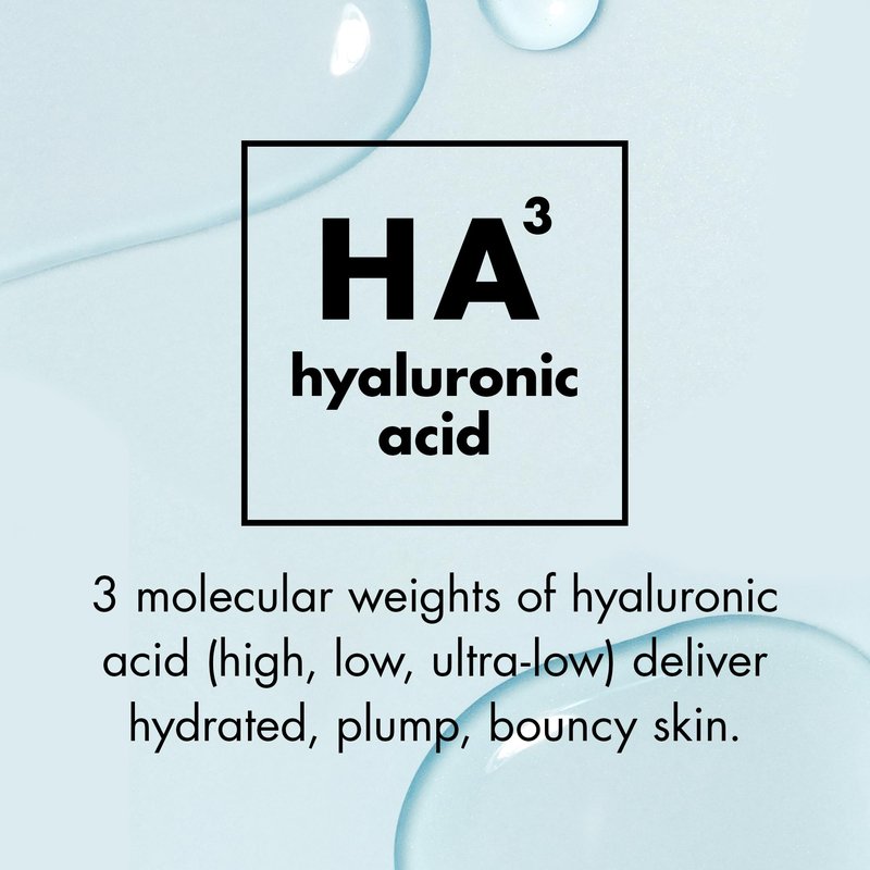 e.l.f. SKIN Holy Hydration! Triple Bounce Serum, 1.7% Hyaluronic Acid Serum For Plump, Bouncy Skin, Moisturizing & Hydrating, Vegan & Cruelty-Free