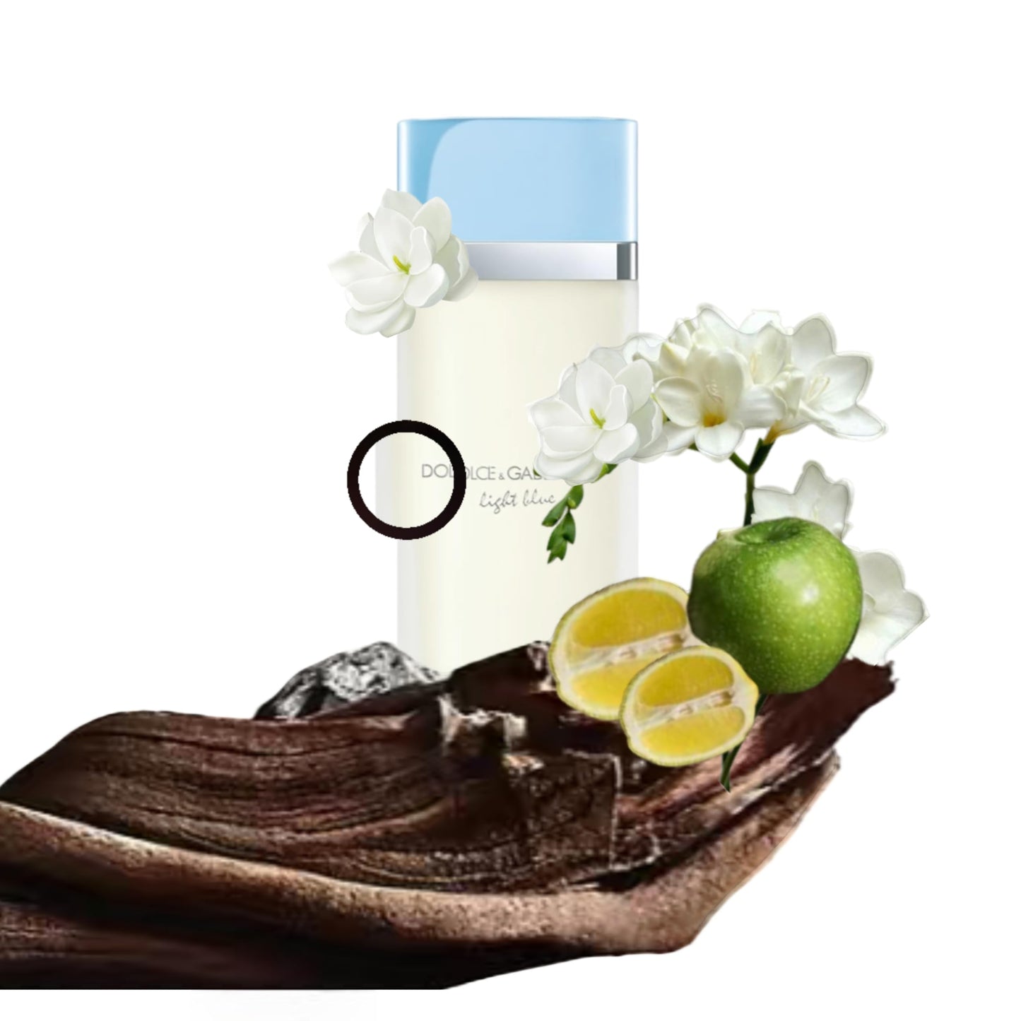 BSHG DoIce&Gabdena Light Blue,Eau De Toilette Spray, For Women-3.3 Fl Oz (Pack of 1)