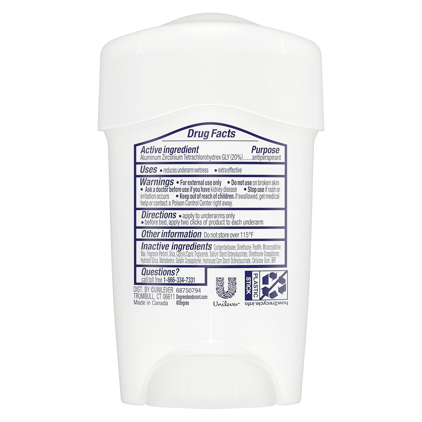 Degree Advanced Protection Antiperspirant Deodorant Sheer Powder for 72-Hour Sweat & Odor Control for Women, with Body Heat Activated Technology, 2.6 oz