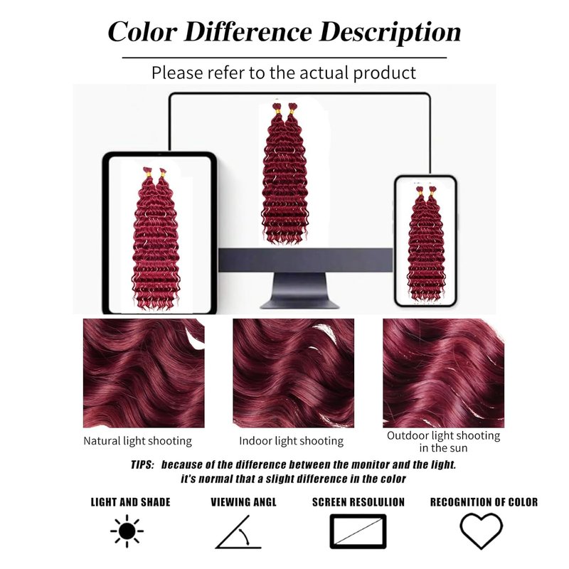 20 20 20 Inch #99j Burgundy Human Braiding Hair for Boho Braids 150g Deep Curly Bulk Human Hair Knotless Boho Braiding Curly Virgin No Weft Extensions Bohemian Braids 3 Bundles/Pack Caramel