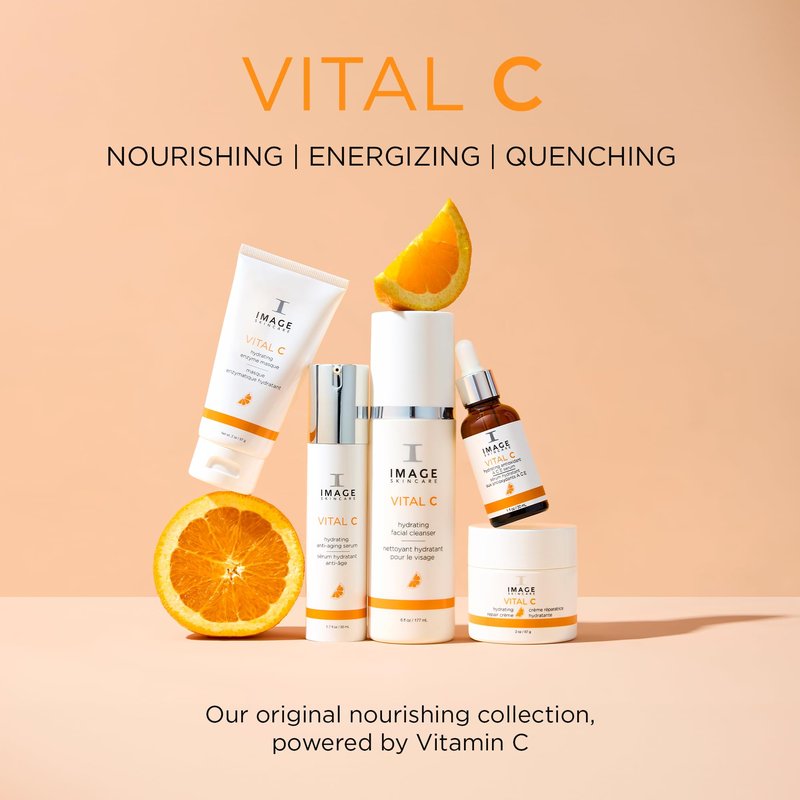 IMAGE Skincare, VITAL C Hydrating Anti-Aging Serum, with Potent Vitamin C to Brighten, Tone and Smooth Appearance of Wrinkles, Sample Size 0.5 fl oz