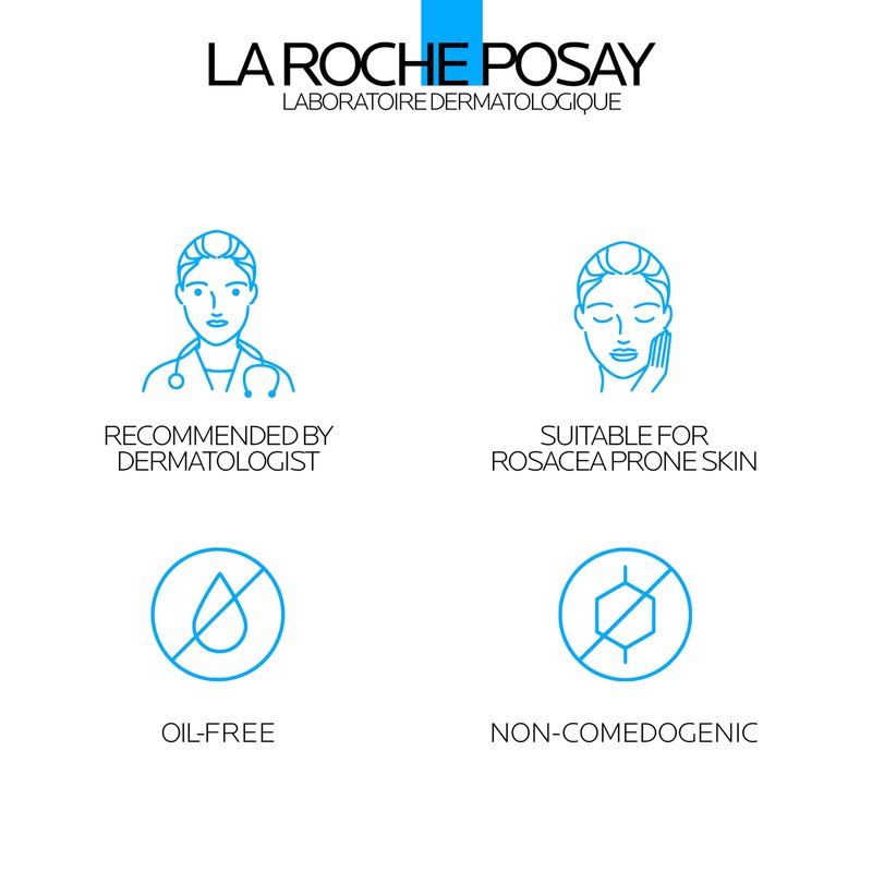 La Roche Posay Anthelios UV Control Sunscreen SPF 50, Daily Sunscreen for Face with Azelaic Acid, Broad Spectrum Invisible SPF Protection for Acne and Rosacea Prone Skin