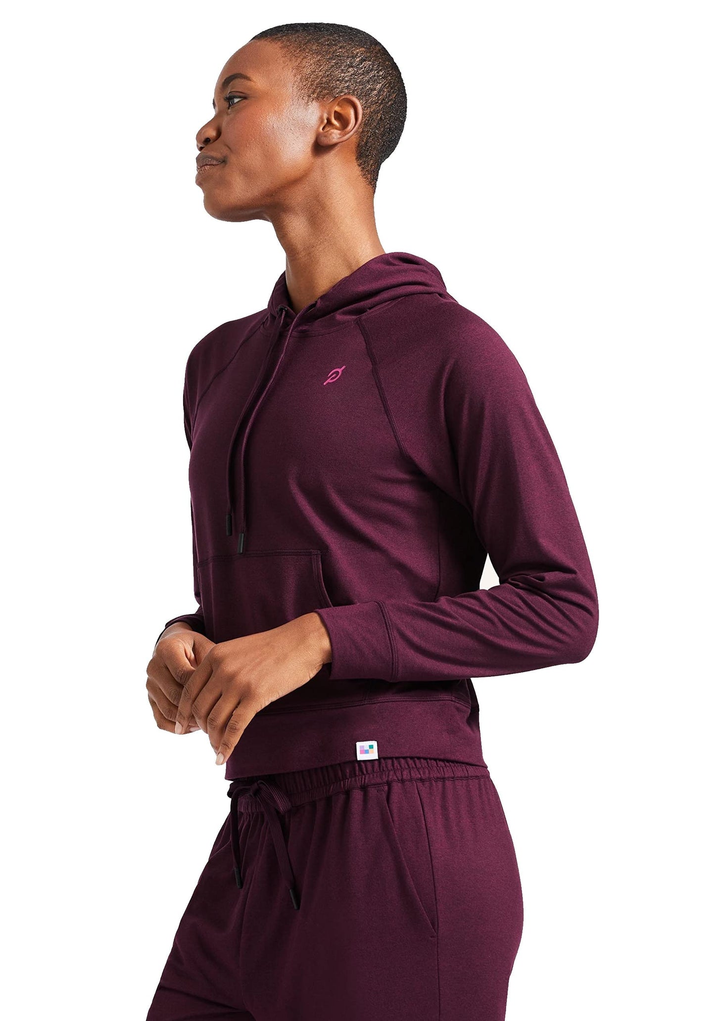 Peloton Women's Standard Dreamblend Relaxed Hoodie, Purple, X-Small