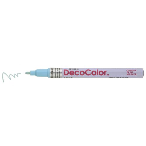 Uchida 200-C-70 Marvy Deco Color Fine Point Paint Marker Art Supplies, Pale Blue